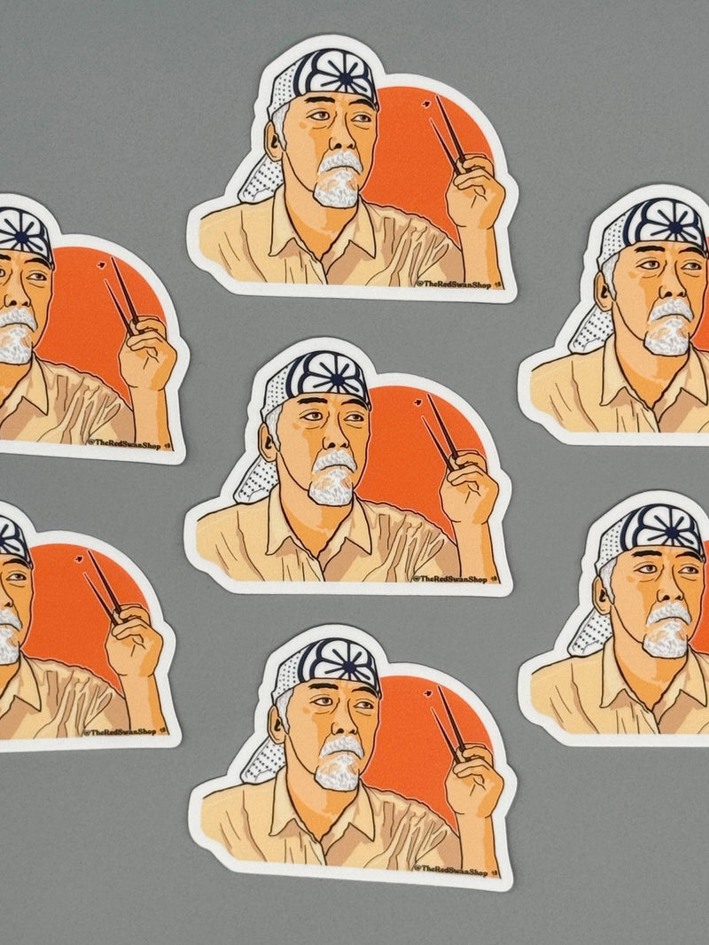 Mr. Miyagi Sticker