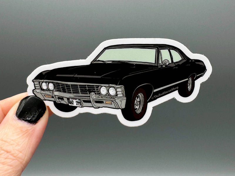 Baby 67 Impala Sticker (Supernatural)