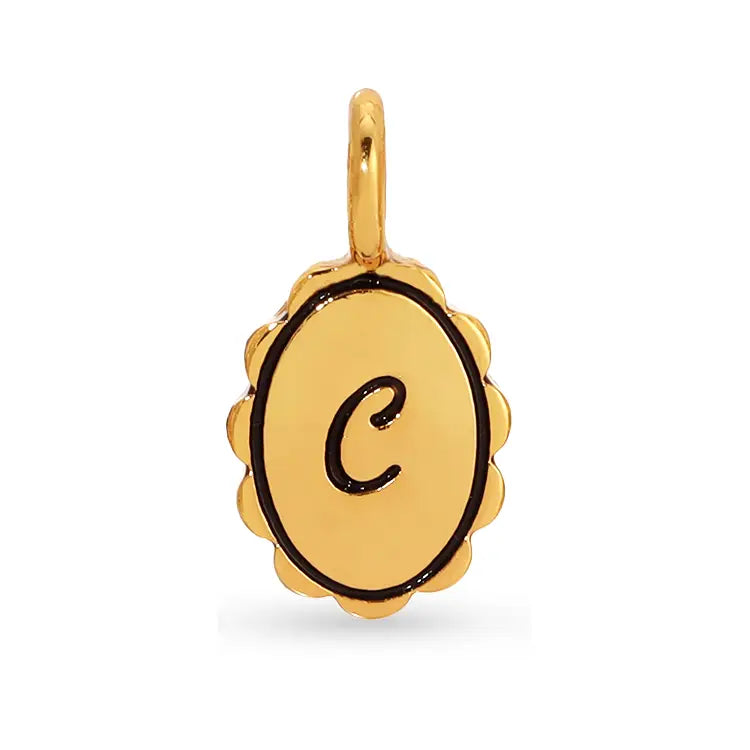 Charm Garden Initial Charm - Gold