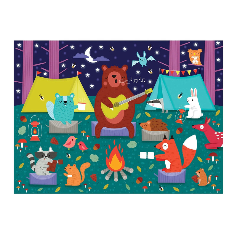 Campfire Friends Scratch and Sniff 60 Piece Puzzle
