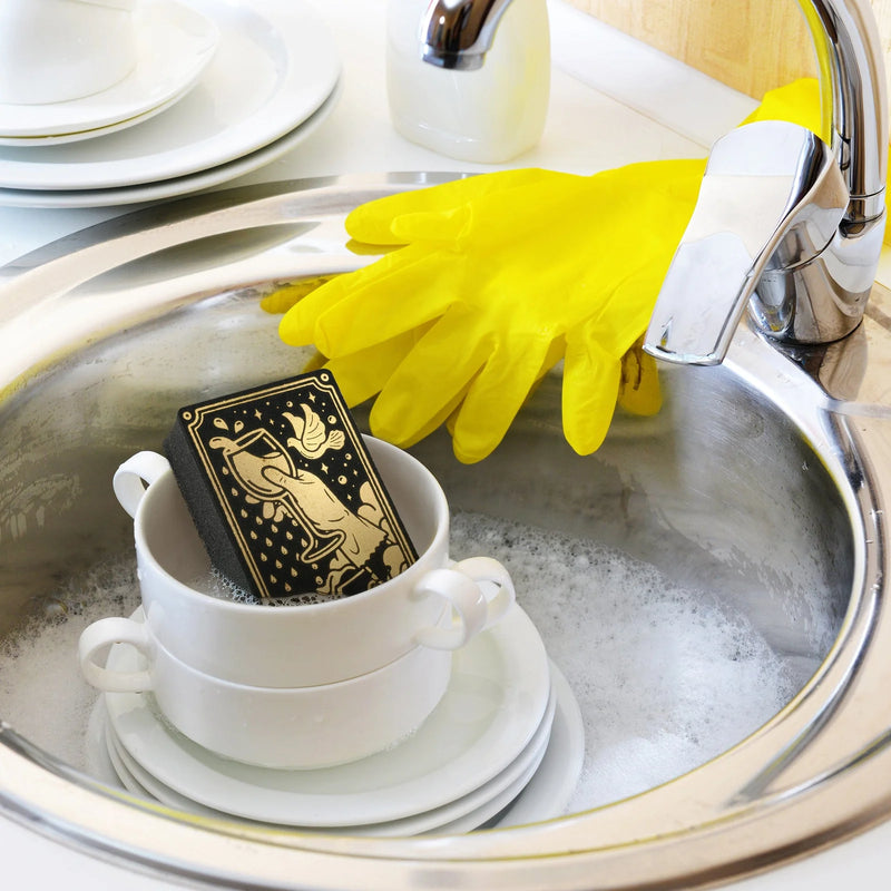 Clean Fate Tarot-Themed Sponges