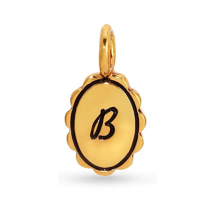 Charm Garden Initial Charm - Gold