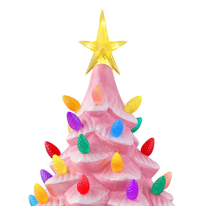 24" Nostalgic Tree - Pink