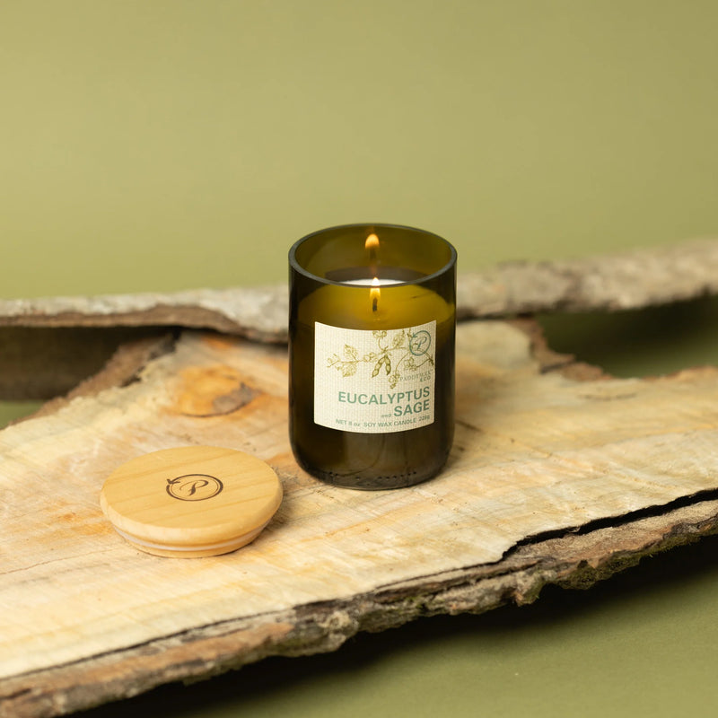 Paddywax Eco Green Glass 8oz. Candle