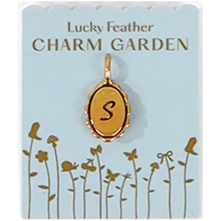 Charm Garden Initial Charm - Gold