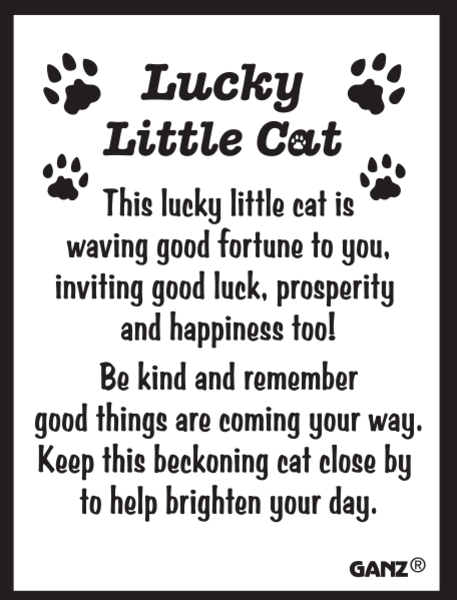 Good Luck Cat Charm