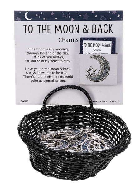 I Love You to the Moon and Back Charm