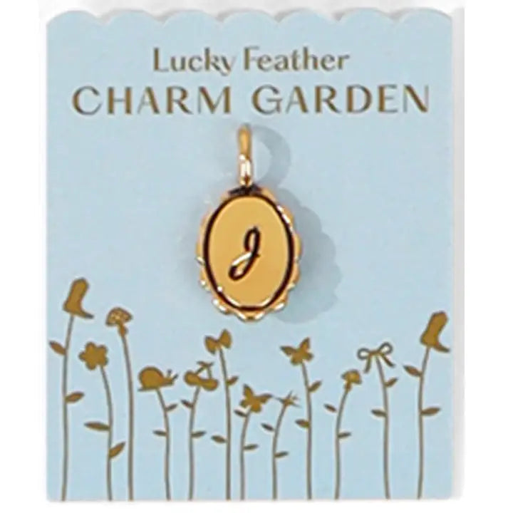 Charm Garden Initial Charm - Gold