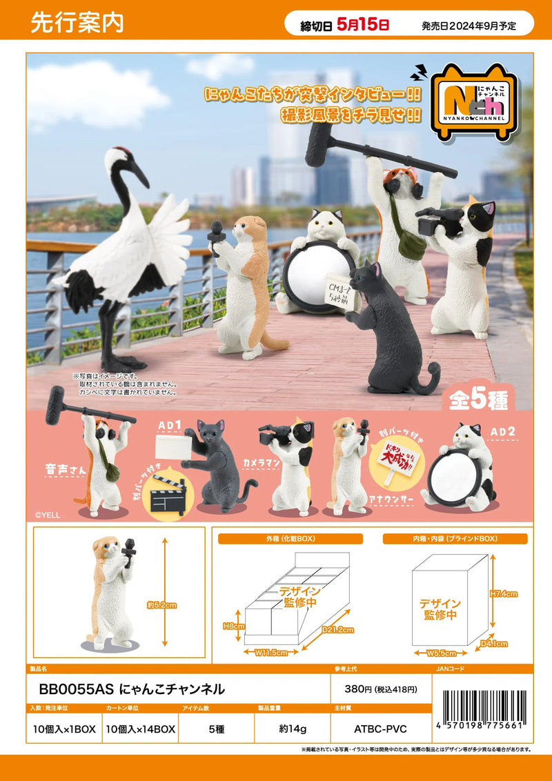 Cat Film Crew Blind Box