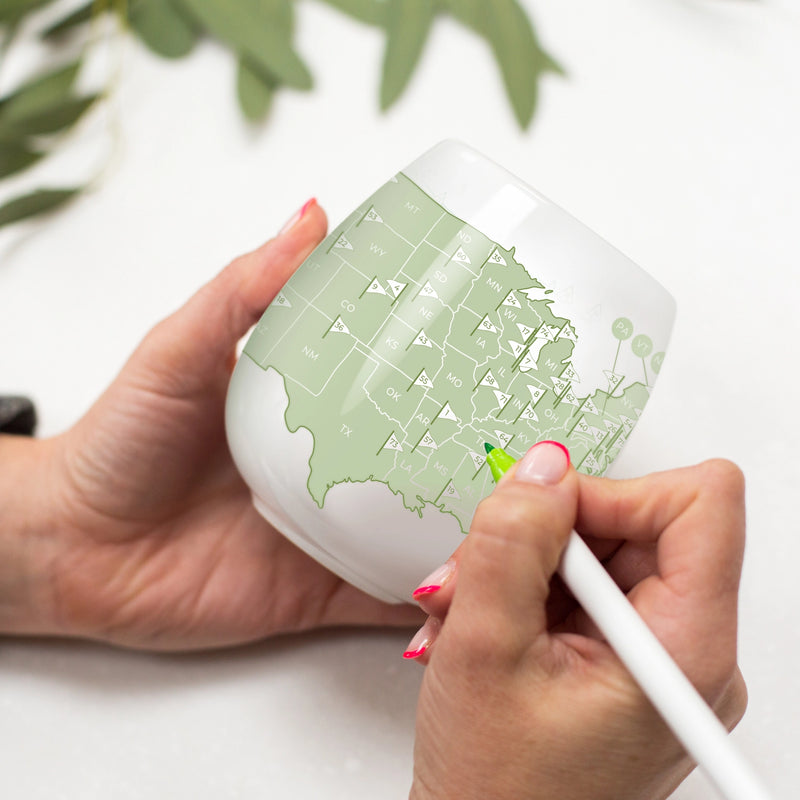 Fill-In Golf Courses of America Mug