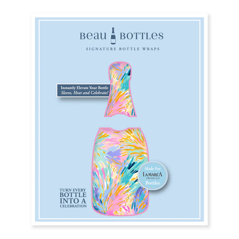 Beau Bottles Pastel Celebration Wrap - La Marca Edition