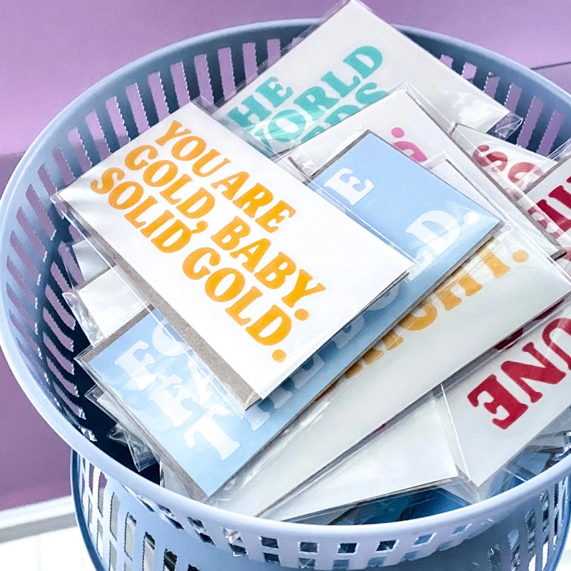 Whoa, You Look Good Mirror Mantra Decal