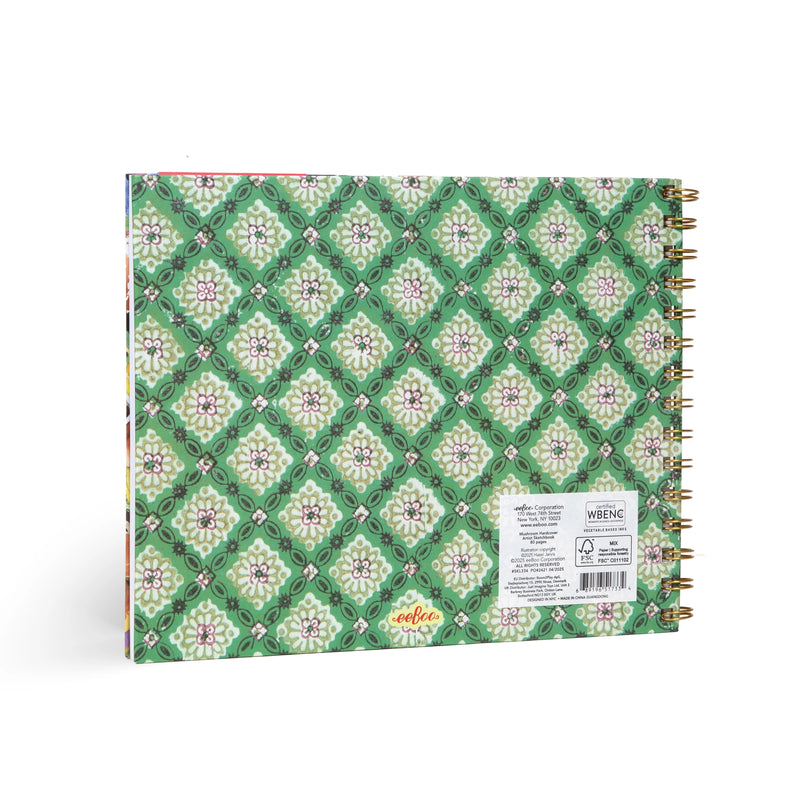 Mushroom Hardcover Artist Sketch Book