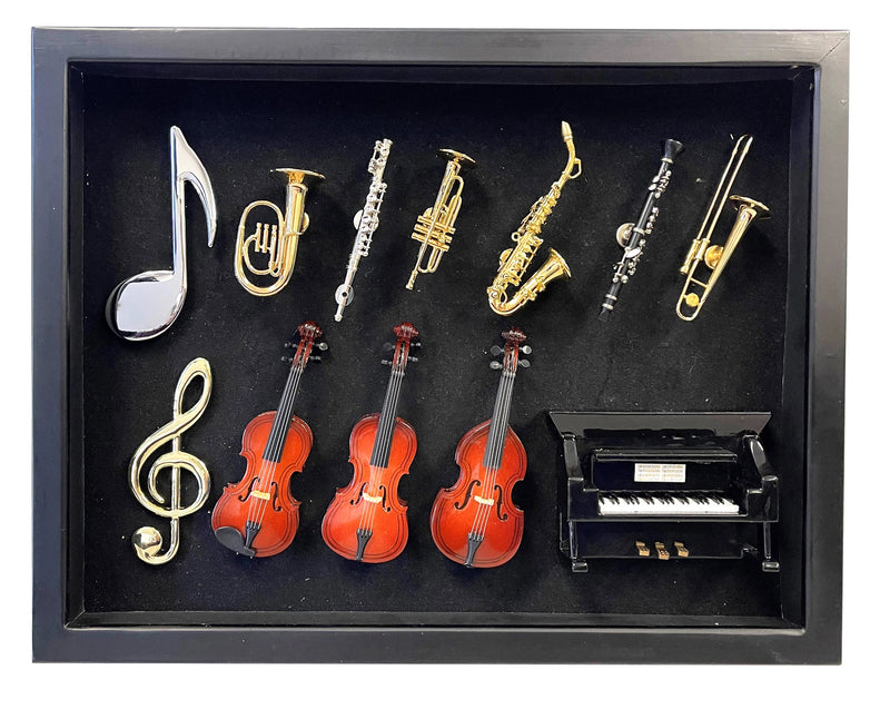 Gold Trombone Magnet