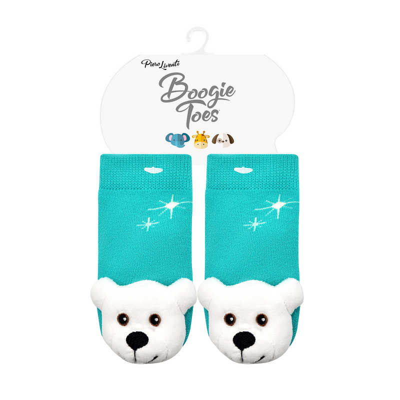 Polar Bear Boogie Toes Rattle Socks