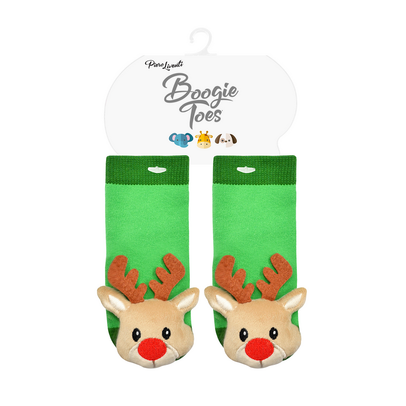 Reindeer Boogie Toes Rattle Socks