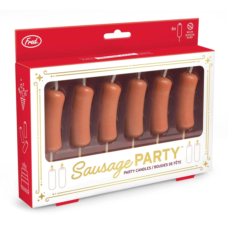 Sausage Party Birthday Candles