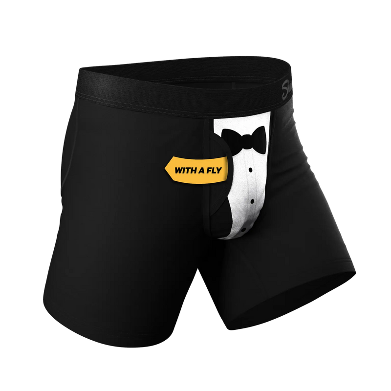 The 009 Black Tuxedo Underwear