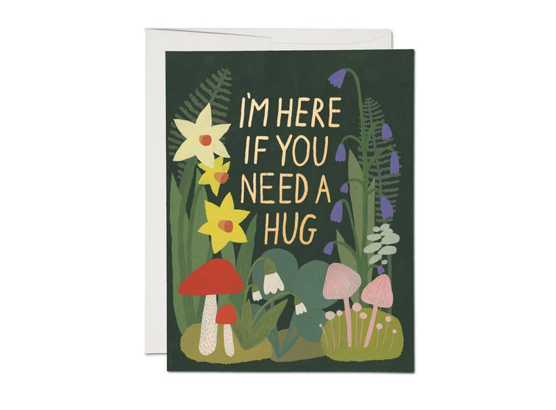 Garden Hugs Sympathy Card