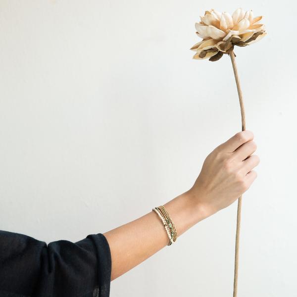 Delicate African Turquoise Wrap