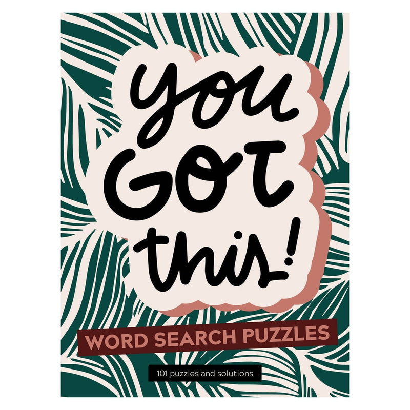 You Got This Word Search Puzzle Pad
