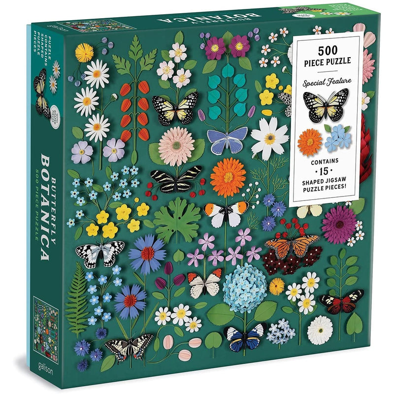 Butterfly Botanica 500 Piece Puzzle