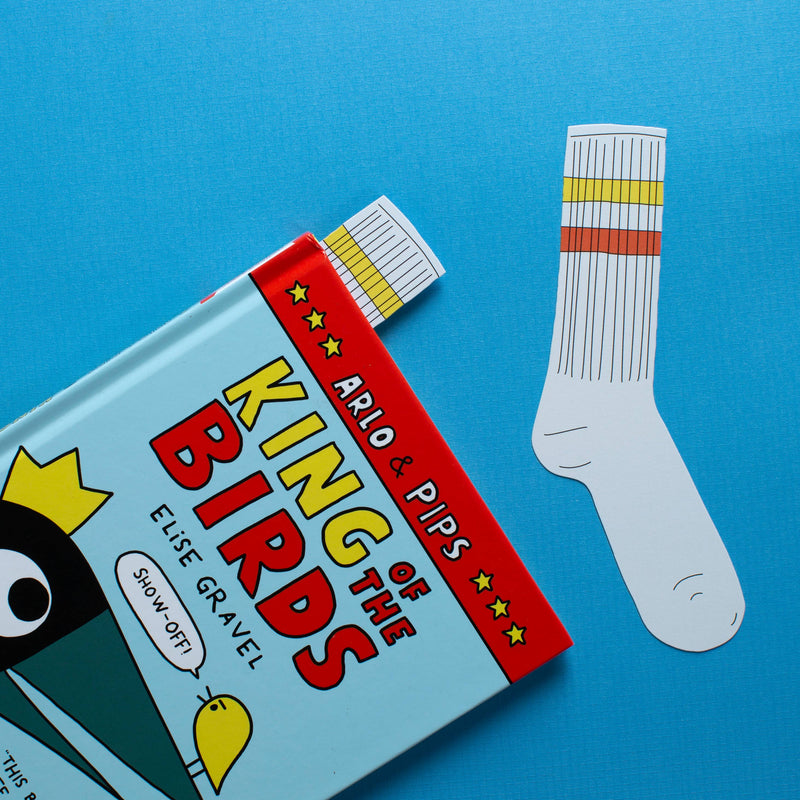 Sock Die Cut Bookmark