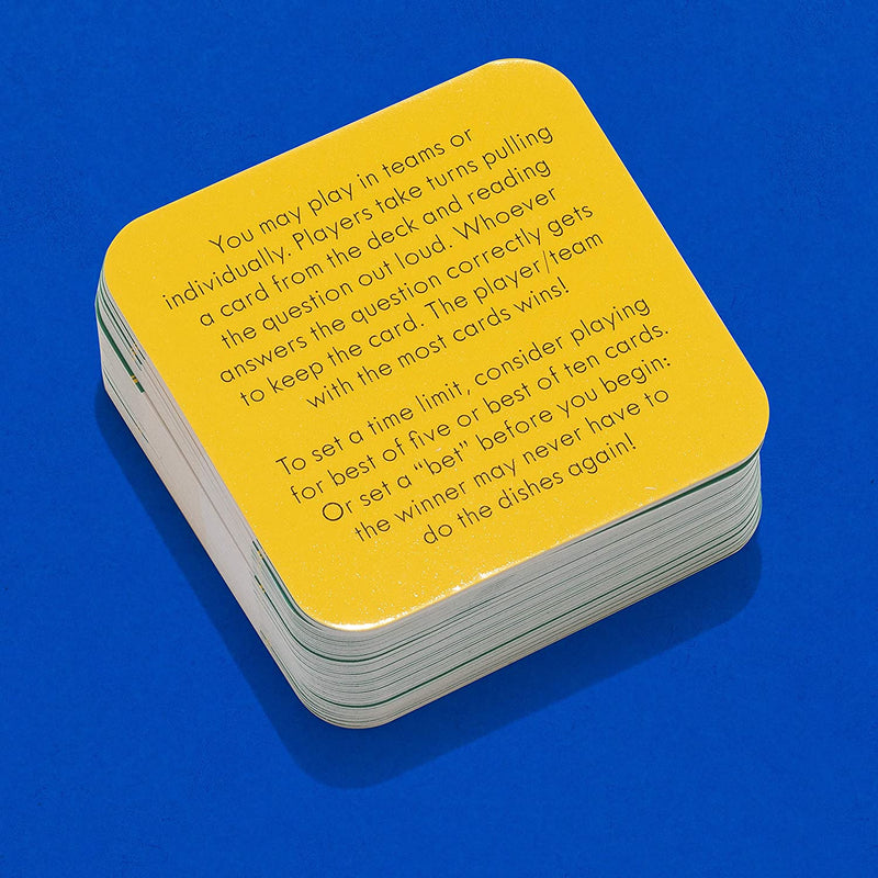 After Dinner Amusements - 50 Trivia Questions