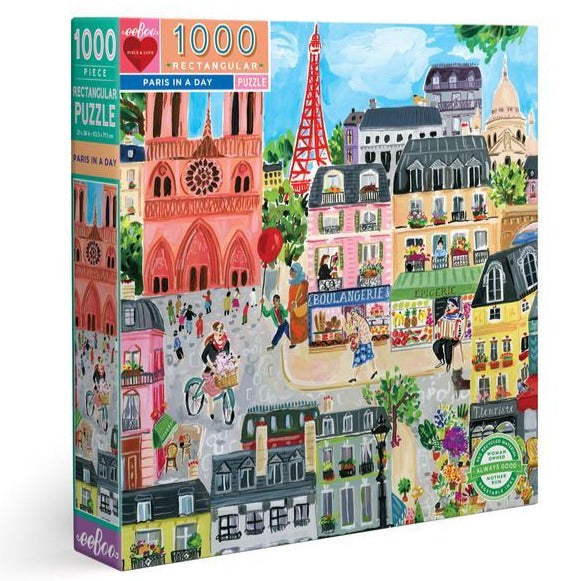 Paris in a Day 1000 Piece Puzzle