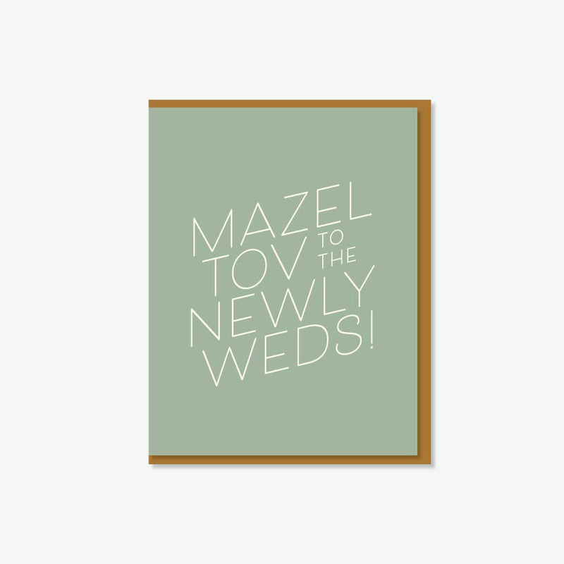 Mazel Tov Newlyweds! Card