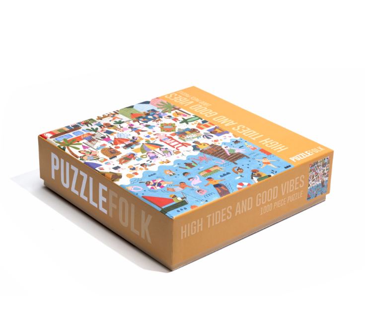High Tides and Good Vibes 1000 Piece Puzzle