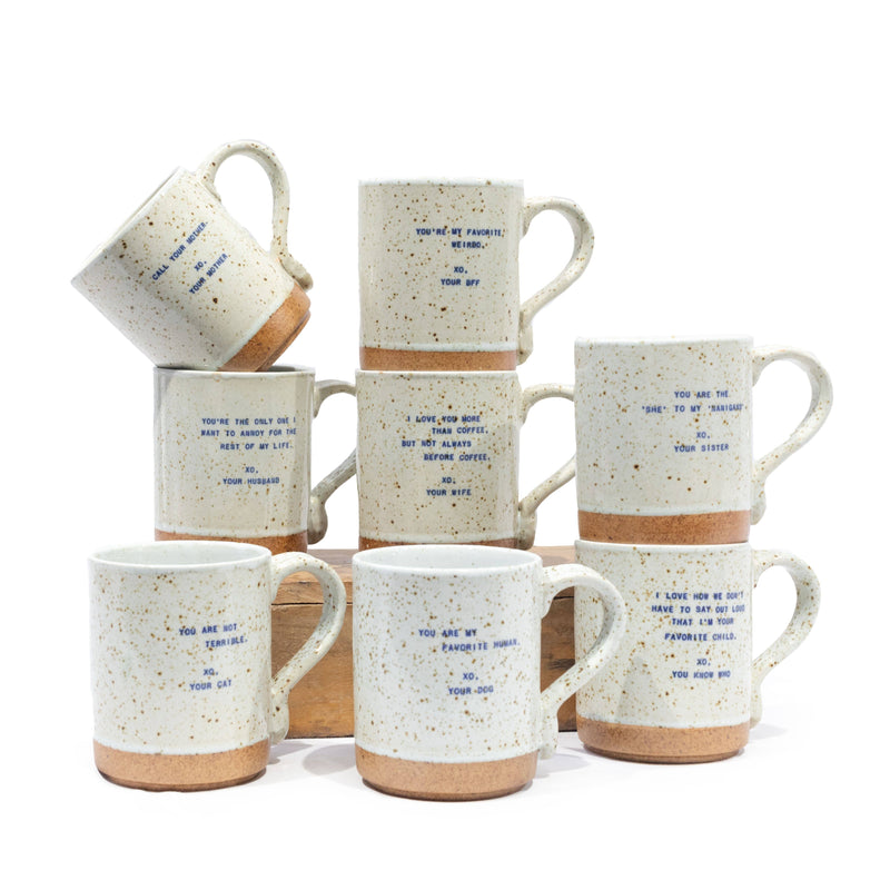 XO Message Mugs