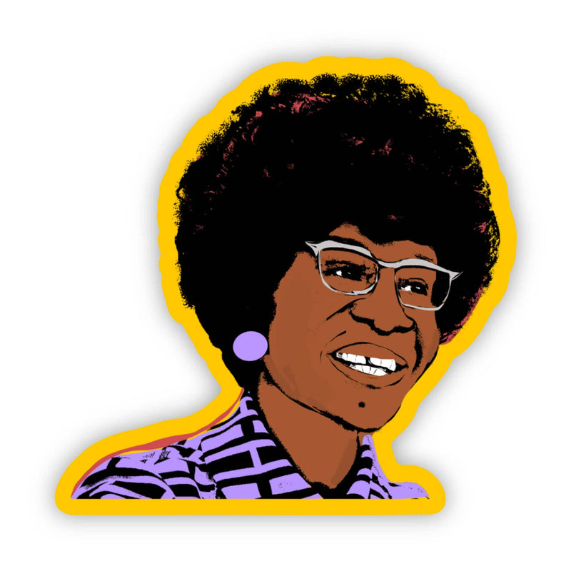 Shirley Chisholm Civil Rights Icon Sticker