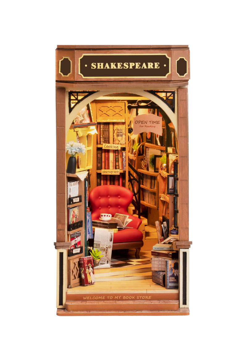 Shakespeare Bookstore DIY Book Nook Kit