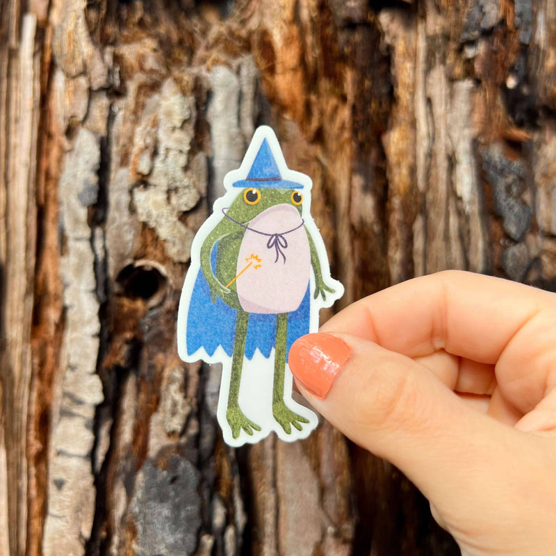 Wizard Frogson Frog Sticker