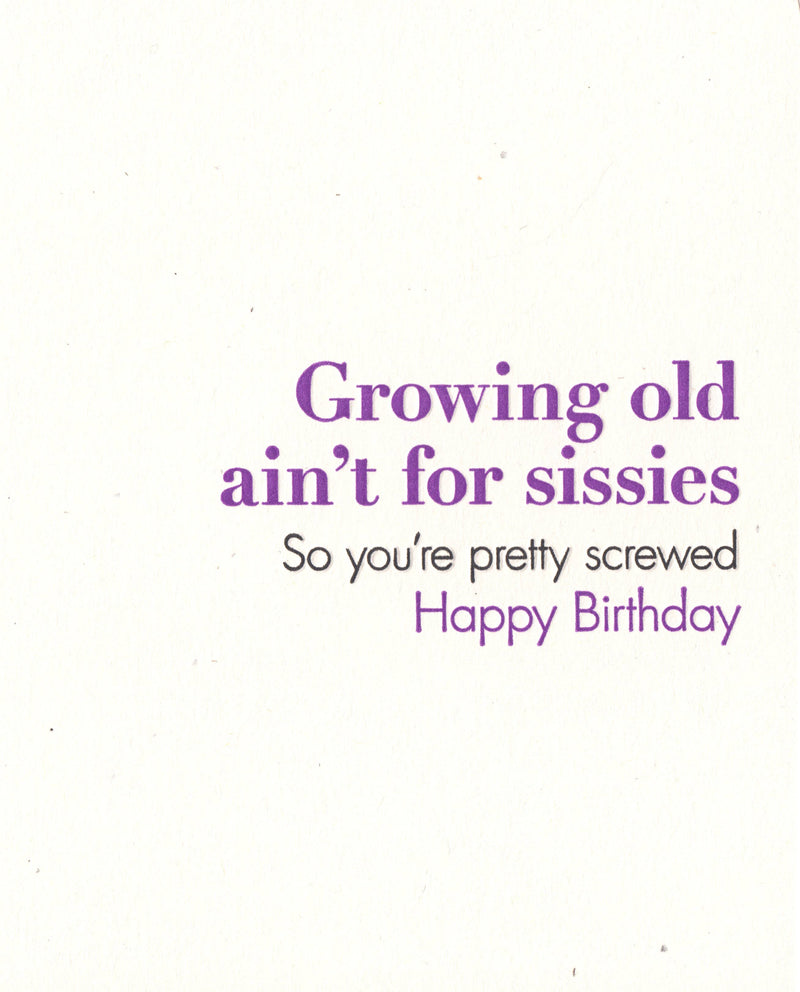 Sissy Birthday Card