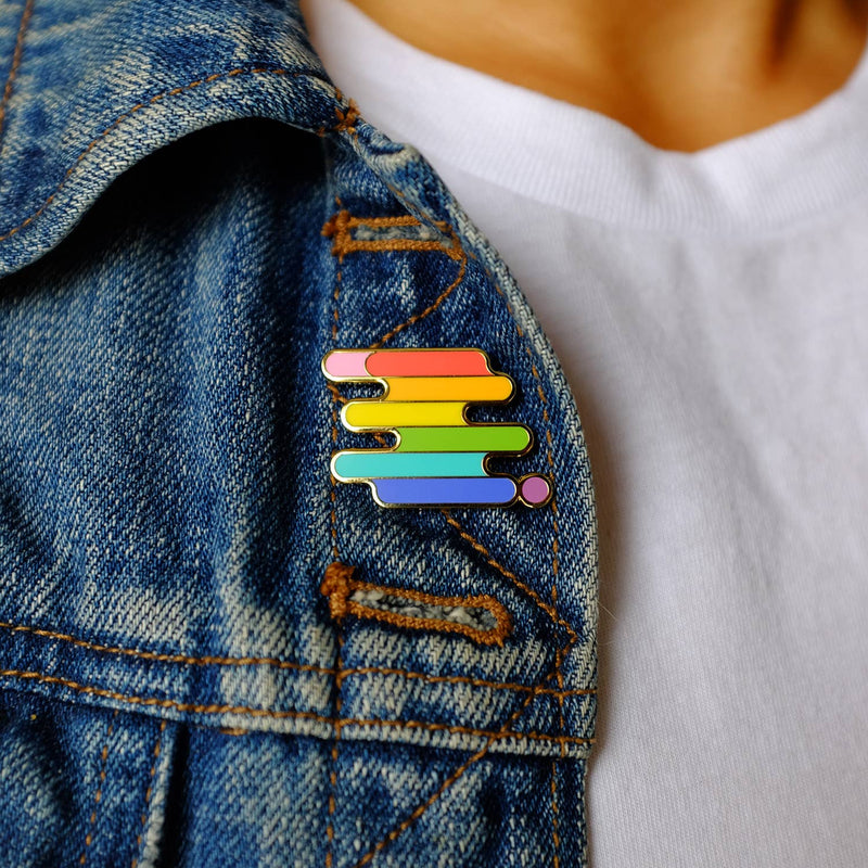 LGBTQ+ Pride Enamel Pin