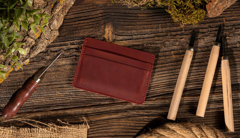 Leather Card Holder Wallet