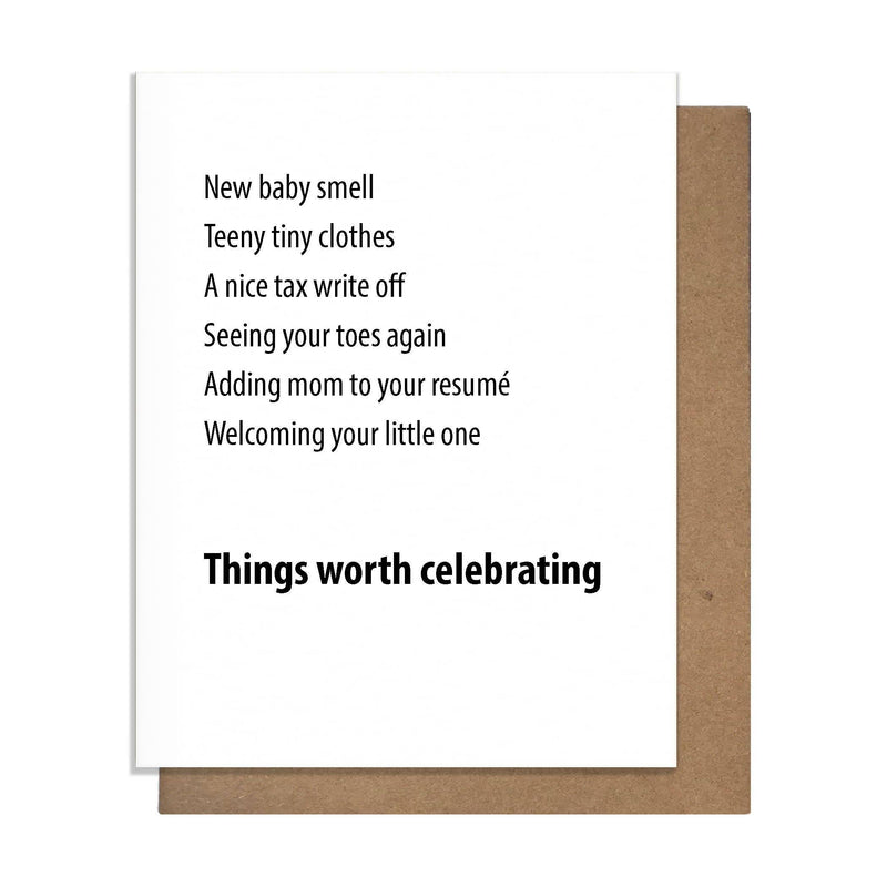 Worth It Baby Card