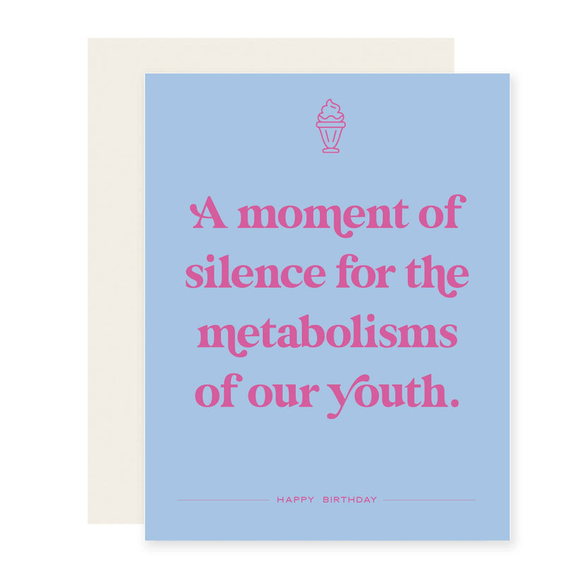 Metabolisms of our Youth Birthday Card