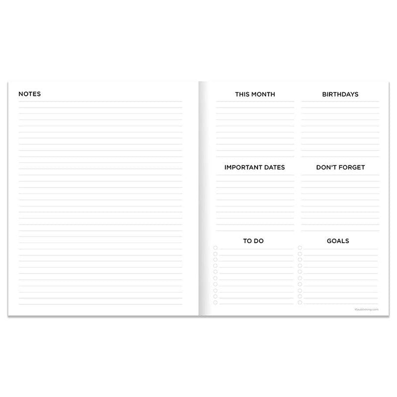 Medium Monthly Planner 2025-2026 - Vivid Jungle