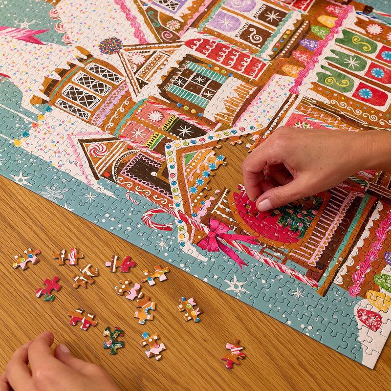 Gingerbread House 1000 Piece Puzzle