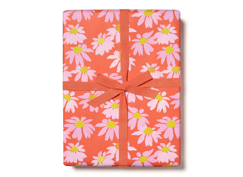 Coneflower Wrapping Paper Sheet