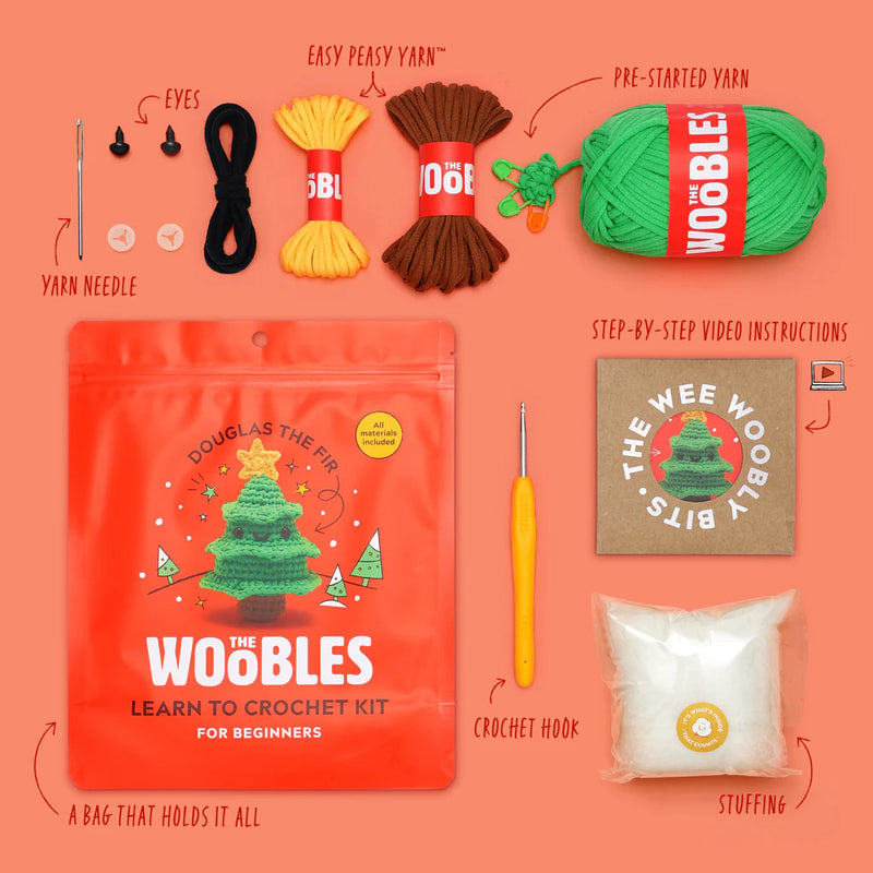Douglas the Fir Tree Crochet Kit