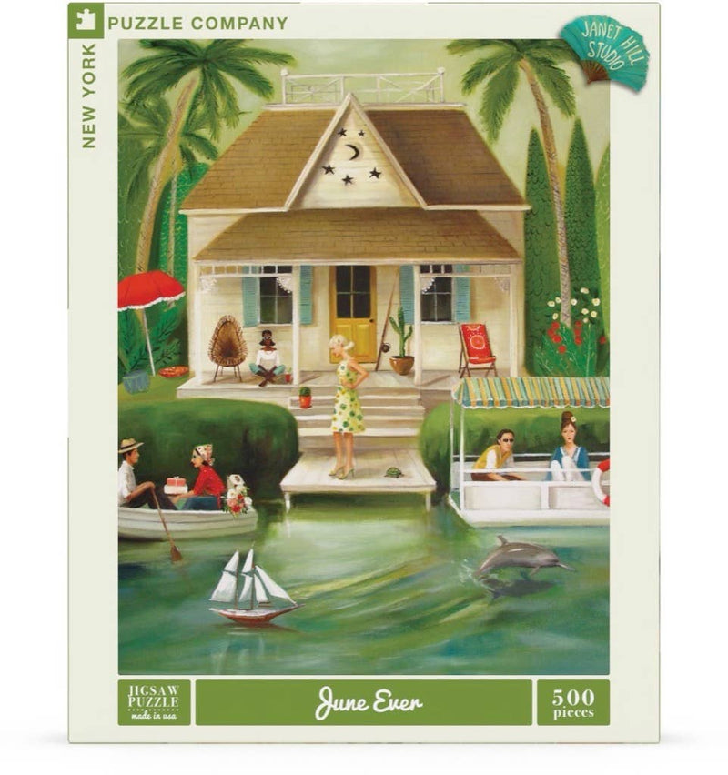Splendid Summer Home 500 Piece Puzzle