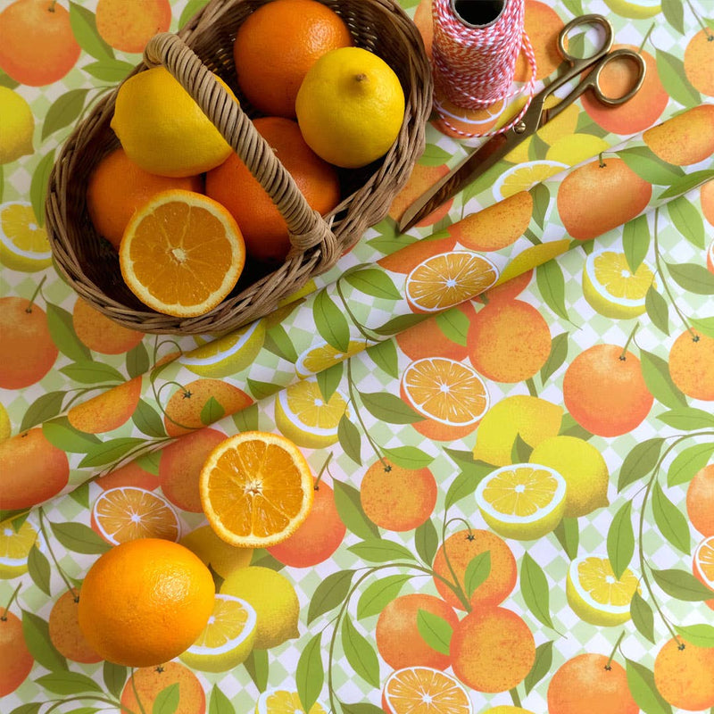 Citrus Gift Wrap