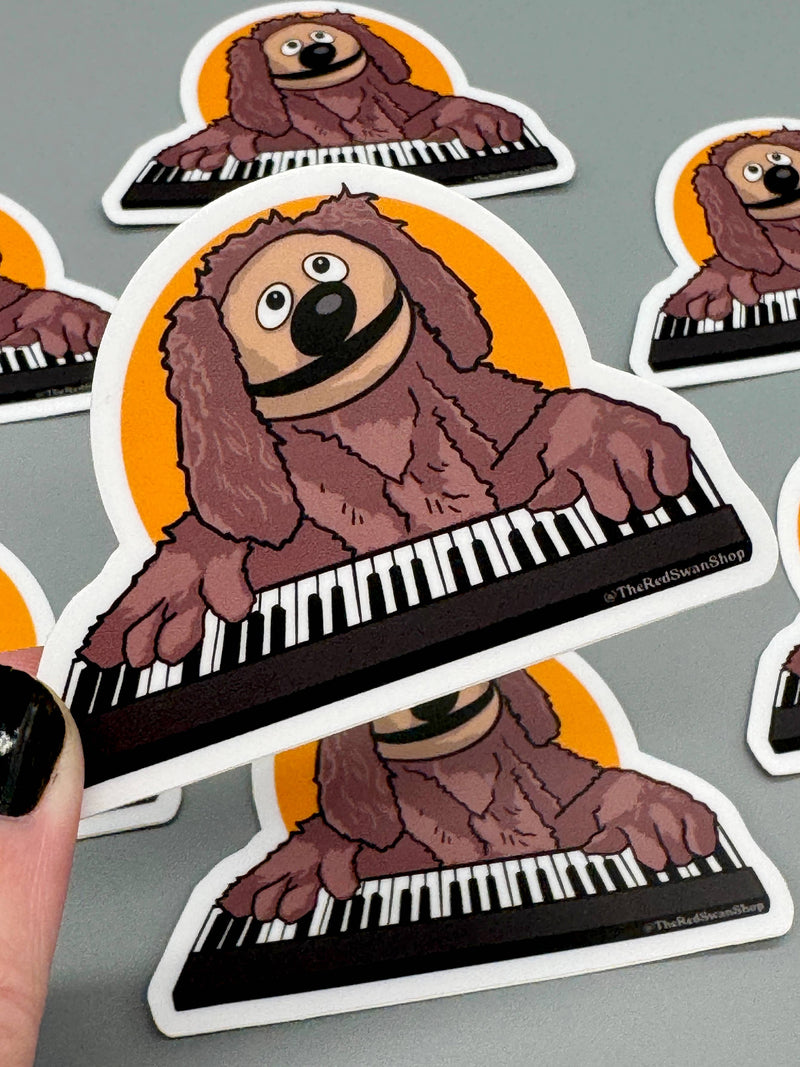 The Muppets Rowlf Sticker