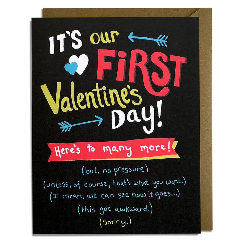 No Pressure First Valentine&