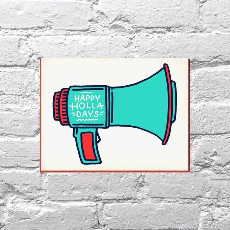 Happy Holla Days Holiday Card