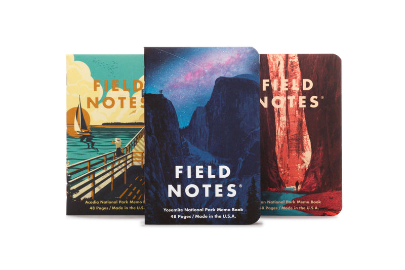 National Parks - Series A Memo Book 3-Pack